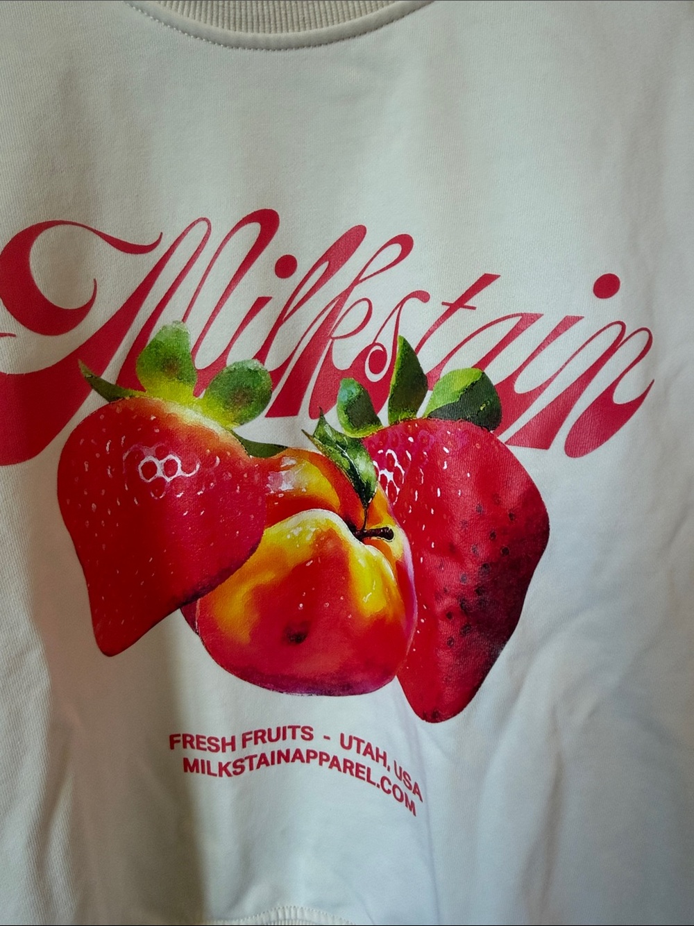 Milkstain Graphic Sweater - Picture 2 of 7